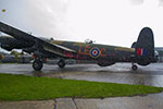 Lancaster NX611 'Just Jane' releases poppies